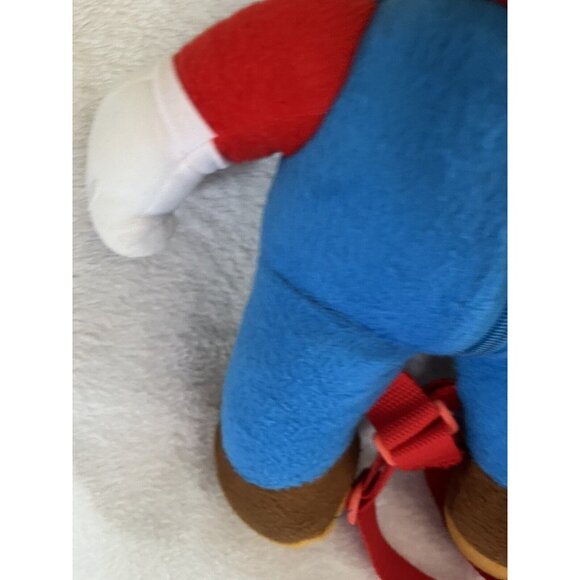 Super Mario Brothers Plush Backpack GREAT FOR GAMING ROOM AS WELL CLEAN - Picture 10 of 16